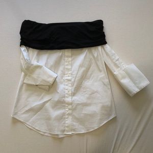 Off the shoulder blouse